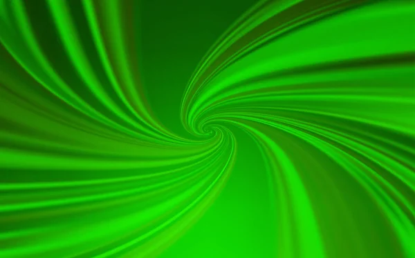Fond vectoriel vert clair avec des lignes irisées . — Image vectorielle