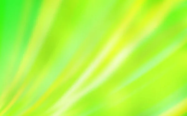 Světle zelená, žlutá vektorová, elegantní pozadí. — Stockový vektor