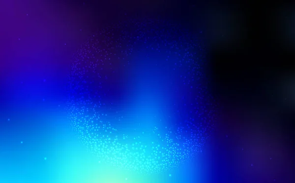 Σκούρο μπλε Διάνυσμα πρότυπο με χώρο αστέρια. — Διανυσματικό Αρχείο