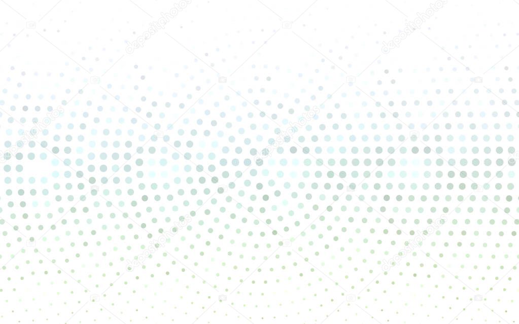 Light Green vector  texture with disks.