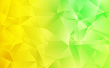 Açık Yeşil, Kırmızı vektör soyut poligonal desen.