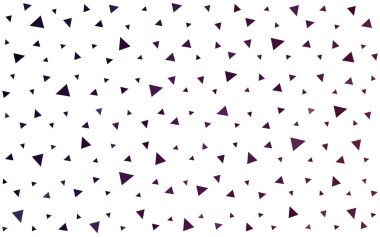 Koyu mor vektör degrade üçgenler desen.