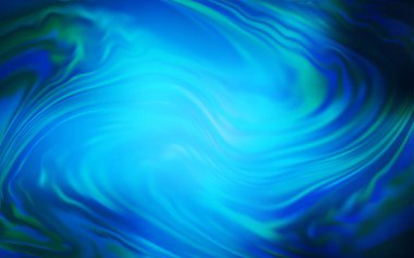 Koyu mavi vektör parlak şablonu bulanıklaştırdı.