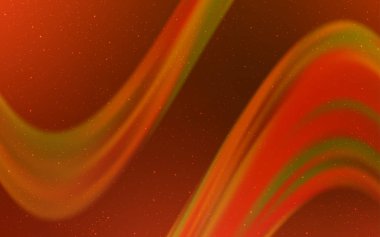 Astronomik yıldızlarla Hafif Turuncu vektör arka planı.