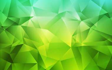 Açık Yeşil Vektör soyut mozaik deseni.