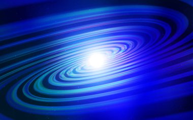 Kozmik Yıldızlar ile açık mavi vektör düzeni.