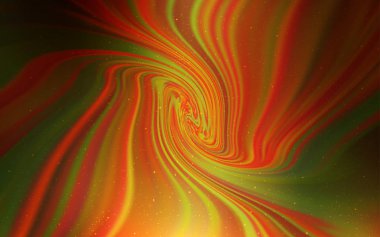 Samanyolu yıldızları ile Koyu Turuncu vektör dokusu.