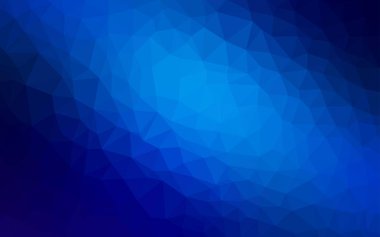 Hafif mavi vektör degrade üçgenler desen.