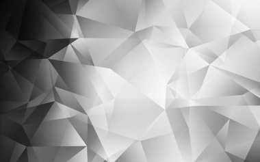 Açık Gri vektör soyut mozaik zemin.