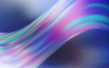 Astronomik yıldızlar ile açık mavi vektör arka plan.