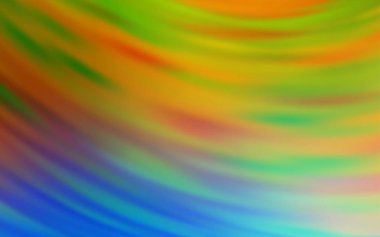 Açık Mavi, Kavisli çizgilerle sarı vektör dokusu.