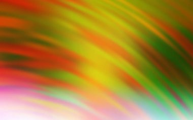 Açık Yeşil, Eğri çizgilerle sarı vektör düzeni.