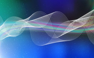 Açık Mavi, Yeşil vektör soyut parlak doku.