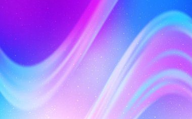 Açık Pembe, Kozmik yıldızlarla mavi vektör düzeni.