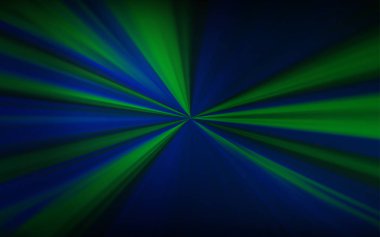 Koyu Mavi, Yeşil vektör bulanık parlaklık soyut şablon.