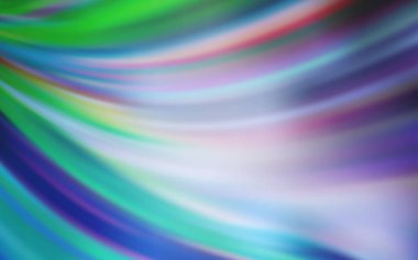 Açık BLUE vektörü soyut parlak şablonu bulanıklaştırdı.