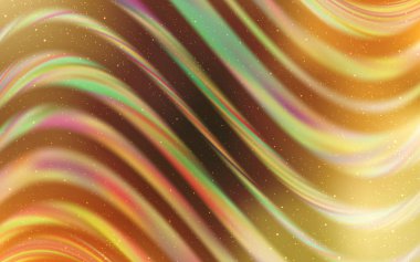 Işık turuncu vektör şablon alan yıldız.