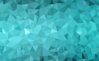 Açık Yeşil Vektör Mozaik Şablonu.