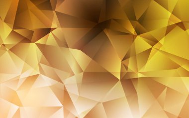 Açık Turuncu vektör soyut mozaik arkaplan.