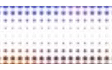 Açık Mavi, daireli sarı vektör şablonu.