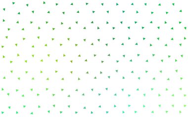 Açık Yeşil vektör çokgen arkaplanı.