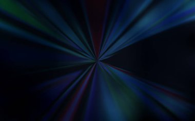 Koyu Mavili vektör soyut parlak şablonu bulanıklaştırdı.