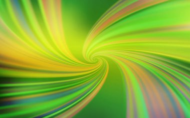 Açık Yeşil, wry çizgileri ile sarı vektör arkaplan.