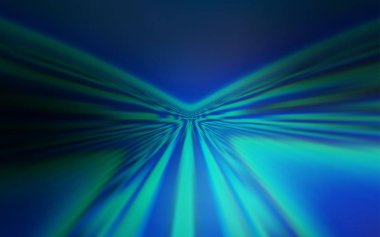 Eğri çizgileri olan koyu mavi vektör arkaplanı.