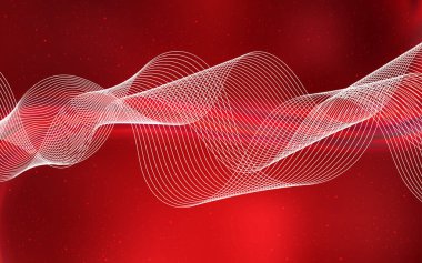 Açık Kırmızı vektör soyut arkaplan.