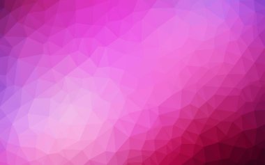 Koyu Pembe, Mavi vektör gradyan üçgenler doku.