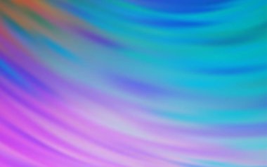 Açık Pembe, Wry çizgileri olan Mavi vektör düzeni.