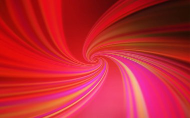 Bükülmüş çizgileri olan açık kırmızı vektör arkaplanı.