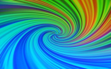 Açık Mavi ve Yeşil vektör soyut parlaklığı bulanıklaştırdı.