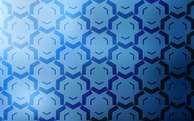 Kavisli çizgilerle açık Mavi vektör arka planı.