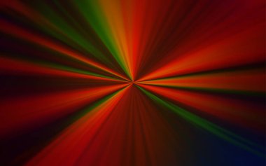 Koyu yeşil, kırmızı vektör parlak şablonu bulanıklaştırdı.