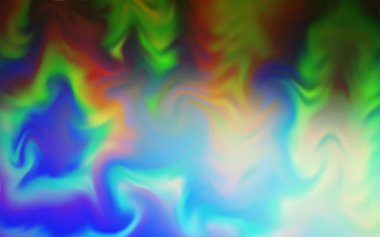 Açık Mavi, Yeşil vektör soyut düzeni.