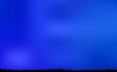 Kozmik Yıldızlar ile açık mavi vektör düzeni.