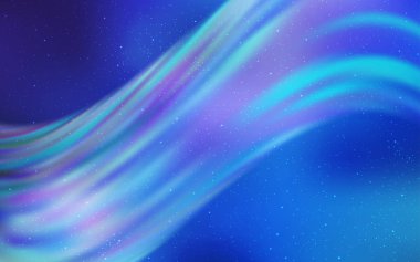 Açık Pembe, Kozmik yıldızlarla mavi vektör düzeni.