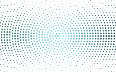 Açık Mavi, diskleri olan yeşil vektör dokusu.