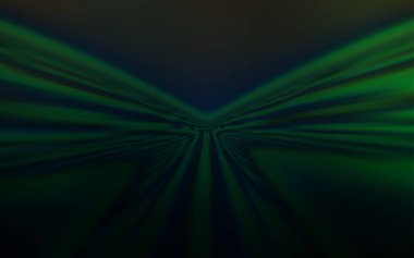 Eğri çizgileri olan koyu yeşil vektör deseni.