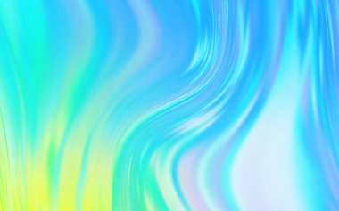 Açık Mavi ve Yeşil vektör soyut parlaklığı bulanıklaştırdı.