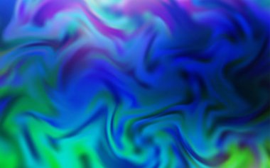 Açık Mavi, Yeşil vektör bulanık desen.