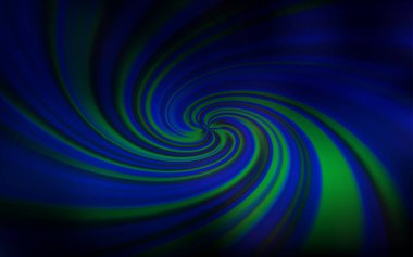 Kavisli çizgilere sahip koyu mavi vektör dokusu.