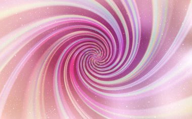 Astronomik yıldızlarla açık pembe vektör arka planı.