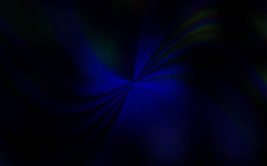 Koyu mavi vektör bulanık ve renkli desen.