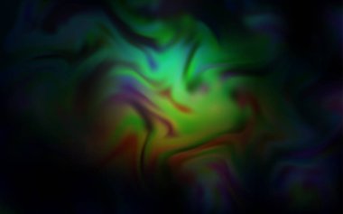 Koyu mavi, yeşil vektör soyut düzeni.