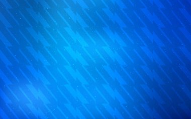 Renkli çizgileri olan hafif BLUE vektör dokusu.