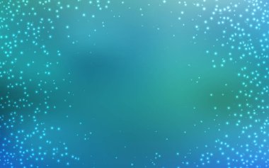 Astronomik yıldızlar ile açık mavi vektör arka plan.