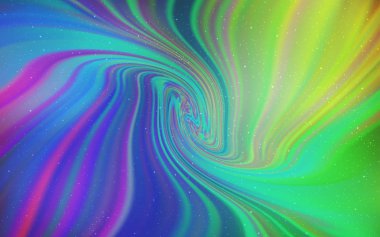 Çok renkli vektör doku ile Samanyolu yıldız ışık.