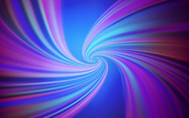 Koyu pembe, mavi çizgili vektör arkaplanı.